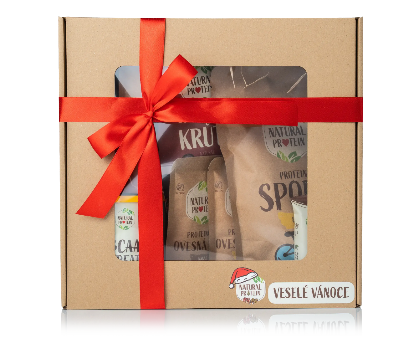 NaturalProtein Vánoční balíček - Ve formě