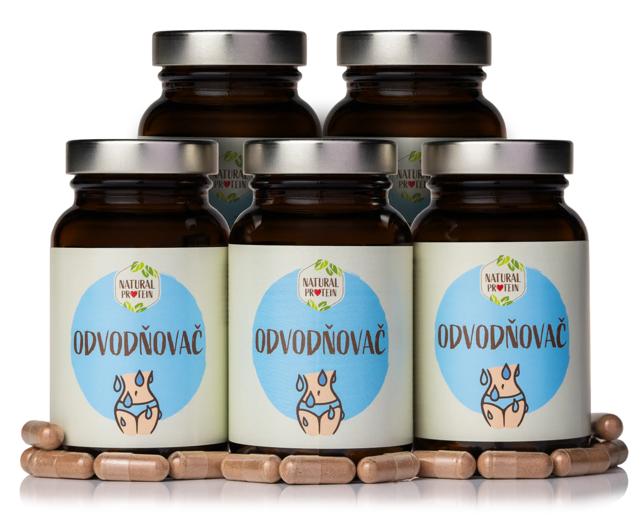 NaturalProtein Odvodňovač 5 kusov