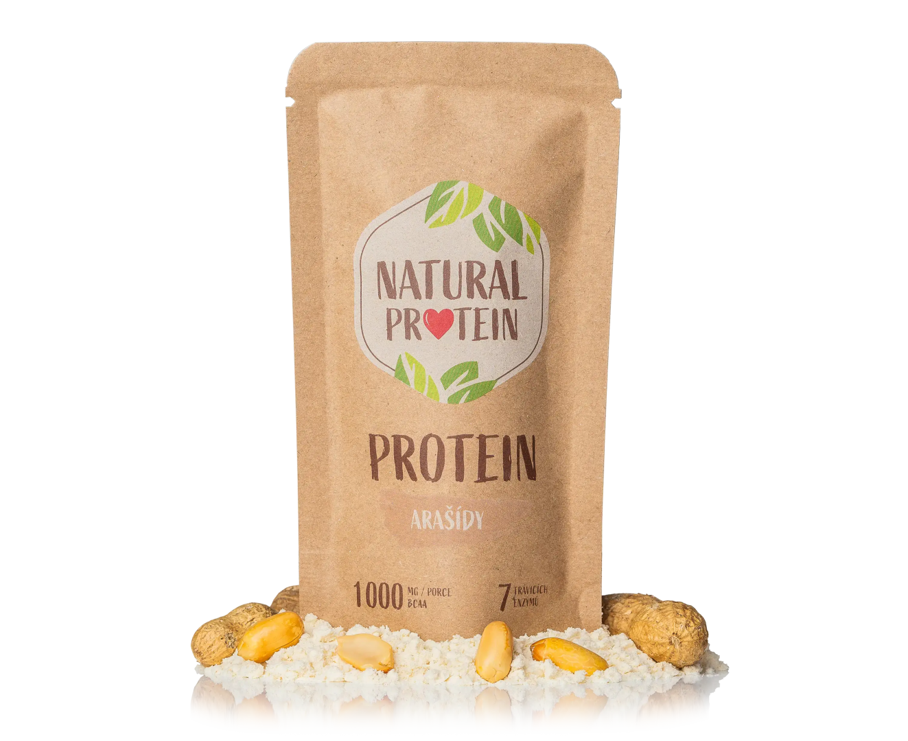 NaturalProtein Arašidový proteín (35 g)