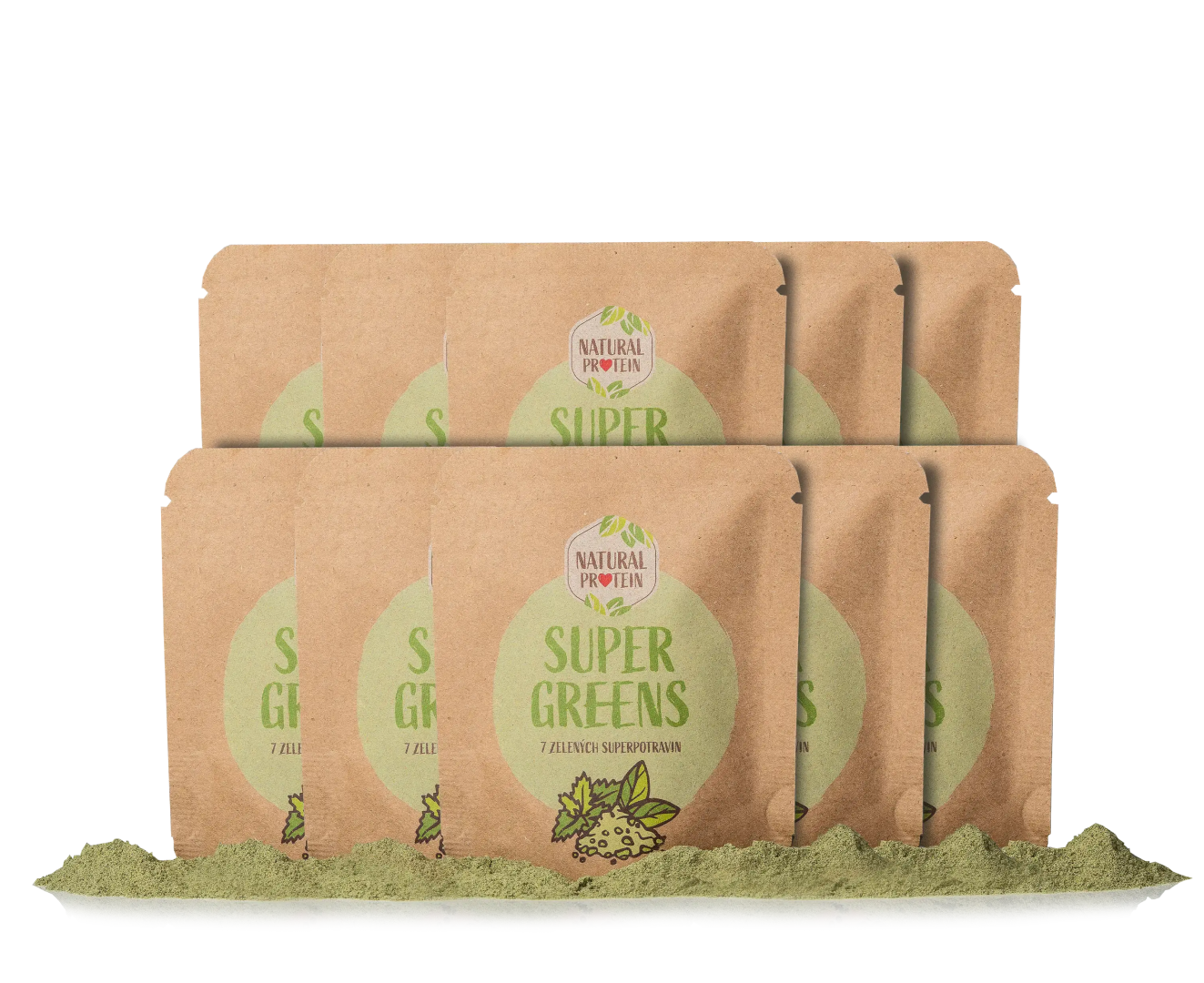 NaturalProtein SuperGreens (8 g) 10 kusov
