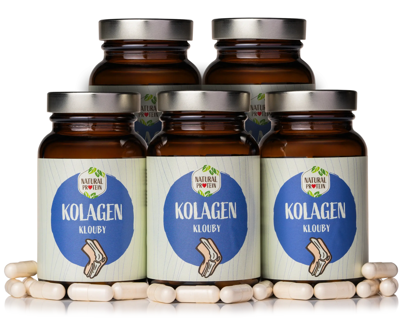 NaturalProtein Kolagén - Kĺby 5 kusov