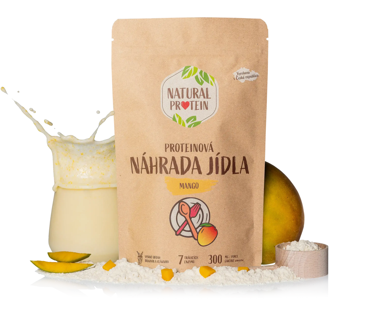 NaturalProtein Náhrada jídla - Mango Letní akce