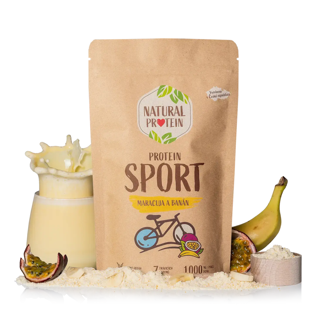 NaturalProtein Šport - Maracuja a banán