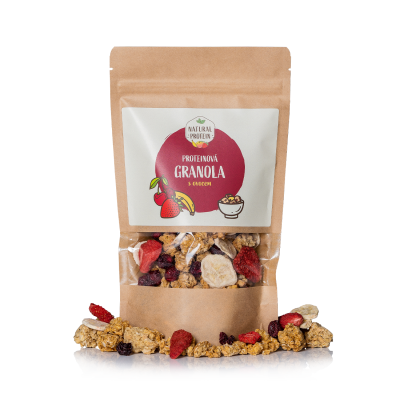 Proteínová granola - ovocná 1 kus