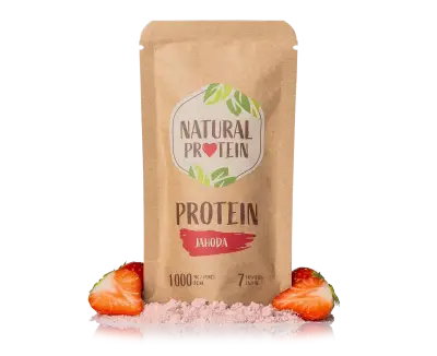 Jahodový proteín (35 g) 1 kus