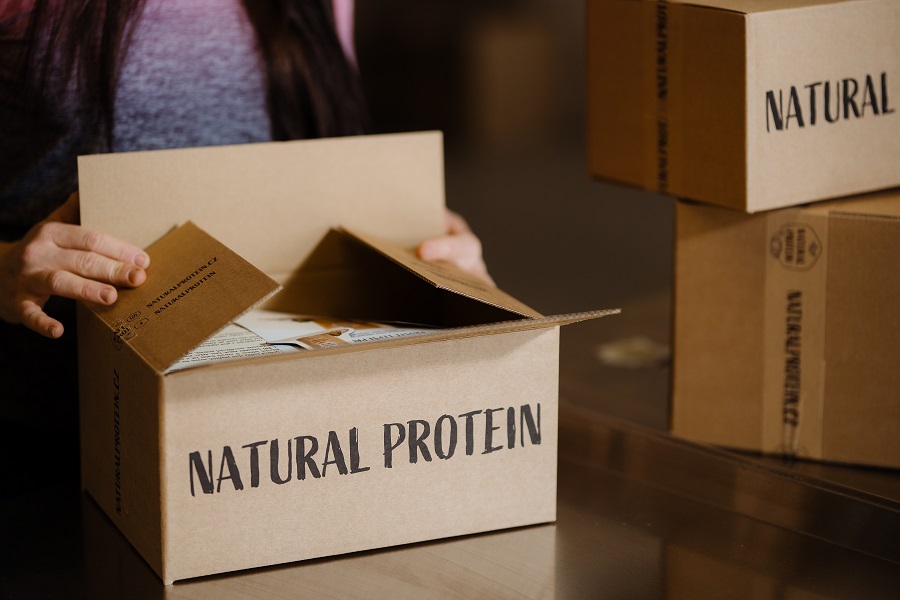 Odeslání balení naturalprotein